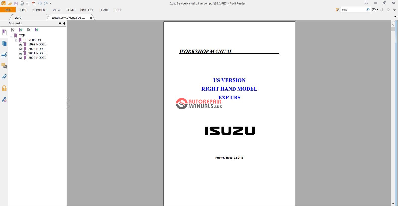 Isuzu Service Manual US Version | Auto Repair Manual Forum - Heavy