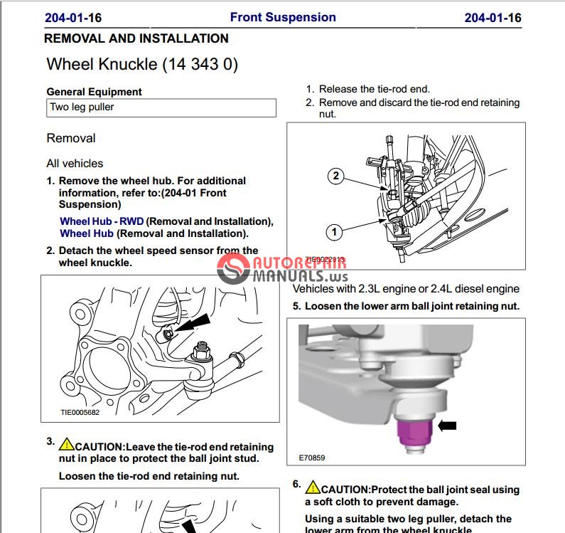 ford escape 2001 to 2007 service repair manual pdf download