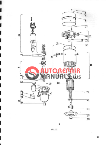 Zetor Tractor 5211//5245/6211/6245/7211/7245 Repair Manual ...